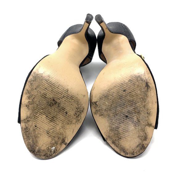 Steve Madden Stepout Strap Peep Toe Heels Sandals - Picture 7 of 8